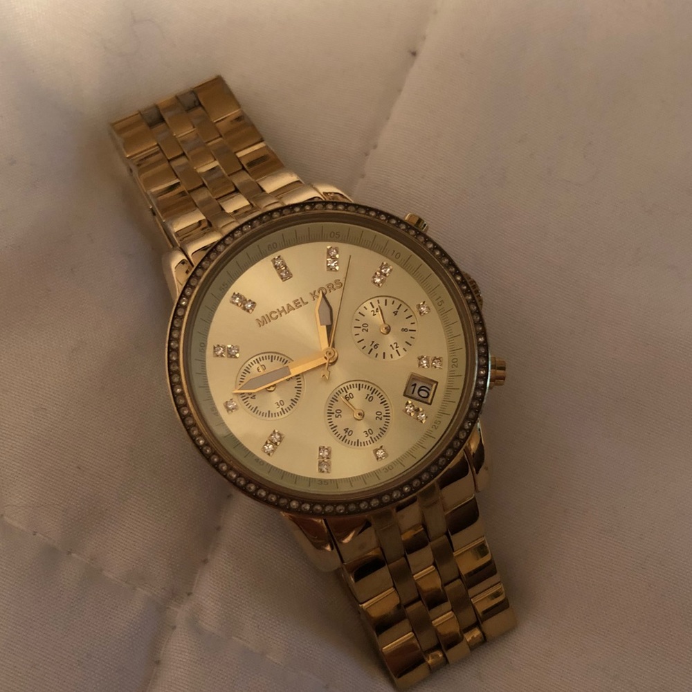Michael Kors gold watch